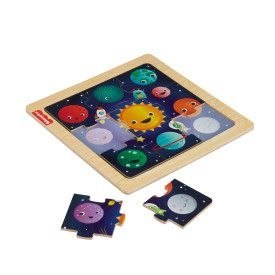 Puzzle drewniane mix 9 el. Fisher Price (HXV15)