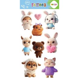 Tatuaż zmywalny SWEET KAWAII Happy Color (HA 4261 1020-KP11)