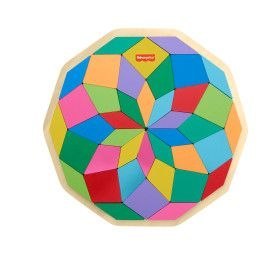 Układanka mandala drewniana Fisher Price (HXT94)