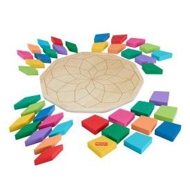 Układanka mandala drewniana Fisher Price (HXT94)