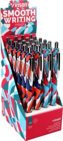 Długopis olejowy Fashion K38 wkład niebieski 0,7mm Vinson