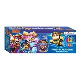 Farby plakatowe Psi Patrol kolor: mix 12 kolor. St.Majewski (5903235660740)