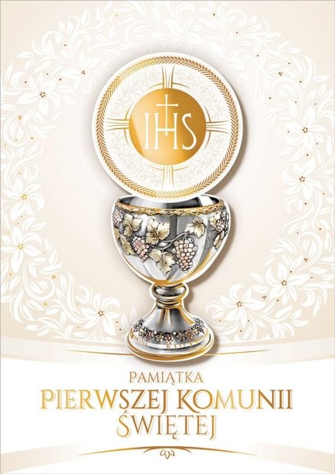 Kartka składana B6 Komunia Ab Card (5902811209809)