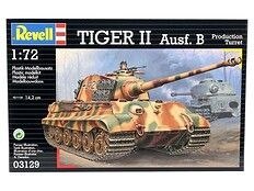 Model do sklejania Tiger II - niemiecki czołg ciężki z okresu II wojny światowej Revell (03129)