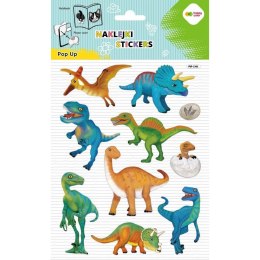 Naklejka (nalepka) 3D POP UP Dino World Happy Color (HA 4246 1418-KD01)
