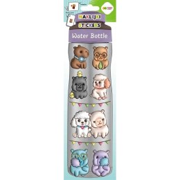 Naklejka (nalepka) WATER BOTTLE Kapibara Happy Color (HA 4211 8328-KP02)