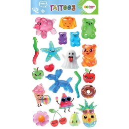Tatuaż zmywalny JELLY FUN Happy Color (HA 4261 1020-KP12)