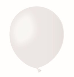 Balon gumowy pastel 100 szt biały 5cal Godan (A50/01)