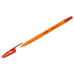 Długopis Tribase orange kulkowy wkład czerwony 0,7mm Berlingo (265893)