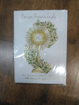 Kartka składana A5 Komunia Karnet A5 Henry (5908451984090)