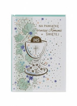 Kartka składana Komunia Karnet B6 Henry (5908451984083)