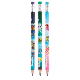 Ołówek Aqua Cuties Happy Color (HA 3132 01AC-2B KP36)