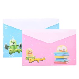 Teczka plastikowa na zatrzask mix A4 mix Deli (EZ65102)