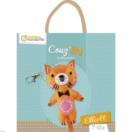Zestaw kreatywny dla dzieci Brelok do szycia Lisek Elliott Avenue Mandarine (0265)