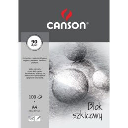 Blok artystyczny A4 90g 100k Canson (100554885)