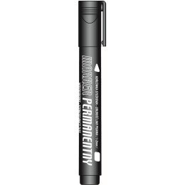 Marker permanentny wkład czarny 1-2mm okrągła końcówka Tetis (KM102-VO)