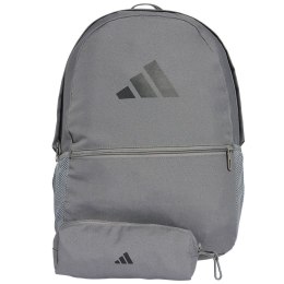 Plecak Classic szary z saszetką Adidas (JD3092)