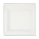 Talerz jednorazowy trzcina cukrowa 15 x 15 cm papier 6 szt Arpex (KG7986)