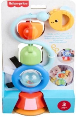 Zabawka edukacyjna Sensoryczna zabawka z przyssawką Wesołe odgłosy Fisher Price (JHB46)