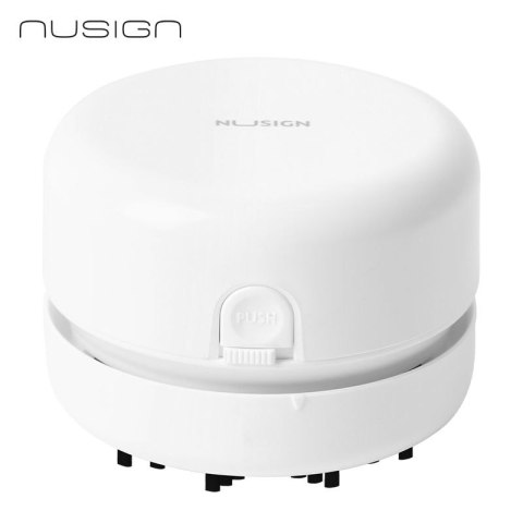 Zestaw na biurko mini odkurzacz do biurka biały Nusign (NS198WH)