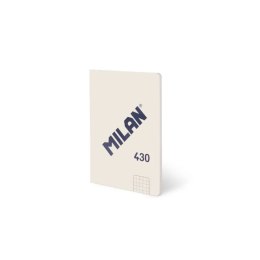 Zeszyt A6 beżowy 48k. 95g kratka Milan (57263G48BG)