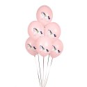 Balon gumowy Konik, Pastel Pale różowy 300mm Partydeco (SB14P-316-081J)