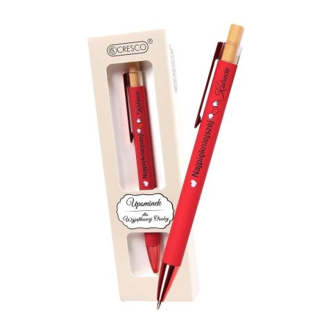 Długopis ZENITH DYPLOMAT-12 etui GB wkład niebieski Cresco (250060_12)