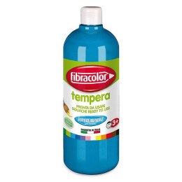 Farba tempera 1L Gluten Free kolor: błękitny 1000ml Fibracolor