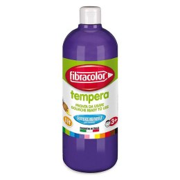 Farba tempera 1L Gluten Free kolor: fioletowy 1000ml Fibracolor