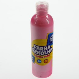 Farby plakatowe szkolne kolor: różowy 250ml 1 kolor. Astra