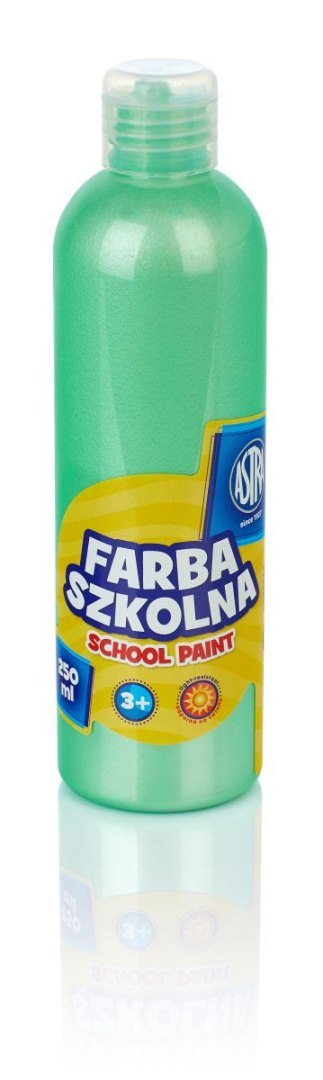 Farby plakatowe szkolne kolor: zielony 250ml 1 kolor. Astra