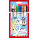 Flamaster Pen 68 4006381546096 12 kol. Stabilo (568/12-21)