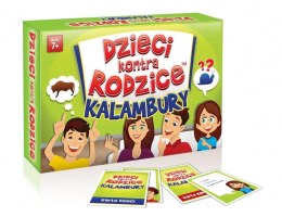 Gra karciana Dzieci kontra rodzice Kalambury Kangur