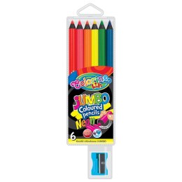 Kredki ołówkowe Colorino Jumbo 6 kol. Patio (34654)