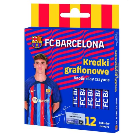 Kredki świecowe FC BARCELONA LEWANDOWSKI GRAFIONOWE Astra (316023050)