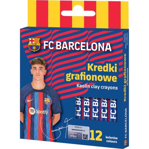 Kredki świecowe FC BARCELONA LEWANDOWSKI GRAFIONOWE Astra (316023050)