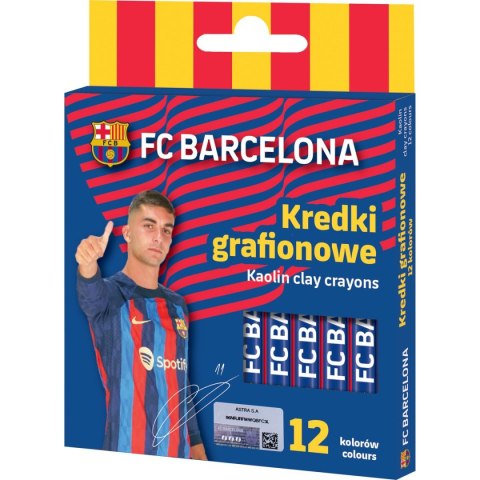 Kredki świecowe FC BARCELONA LEWANDOWSKI GRAFIONOWE Astra (316023050)