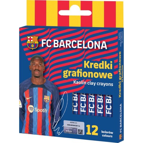 Kredki świecowe FC BARCELONA LEWANDOWSKI GRAFIONOWE Astra (316023050)