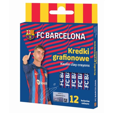Kredki świecowe FC BARCELONA LEWANDOWSKI GRAFIONOWE Astra (316023050)