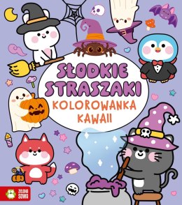 Książka dla dzieci Kawaii. Słodkie straszaki Zielona Sowa