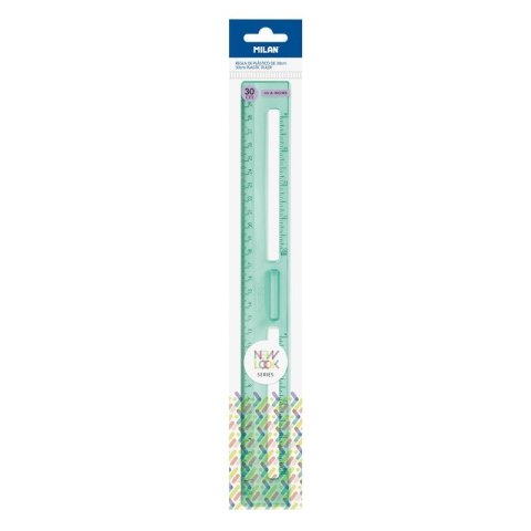 Linijka plastikowa New Look 30cm Milan (353801NL)