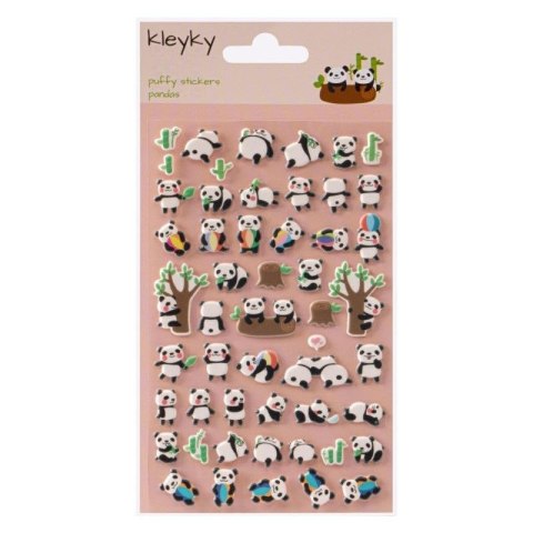 Naklejka (nalepka) Pandy KLEYKY (nd)
