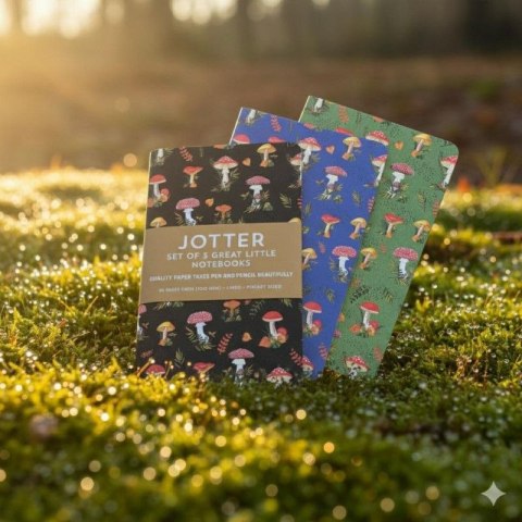 Notes (notatnik) Jotter Grzyby Peter Pauper Press