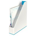 Pojemnik na dokumenty pionowy WOW DUAL niebieski polistyren PS [mm:] 73x318x 272 Leitz (53621036)