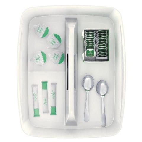 Przybornik na biurko my box organizer duży z uchwytem biały plastik Leitz (53220001)