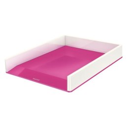 Szuflada na dokumenty WOW DUAL różowy polistyren PS [mm:] 267x49x 339 Leitz (53611023)