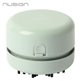 Zestaw na biurko mini odkurzacz do biurka zielony Nusign (NS198GR)