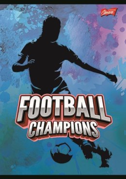 Zeszyt A5 FOOTBALL CHAMPIONS 32k. 70g krata Unipap