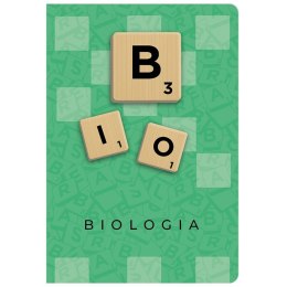 Zeszyt biologia scrabble Beniamin