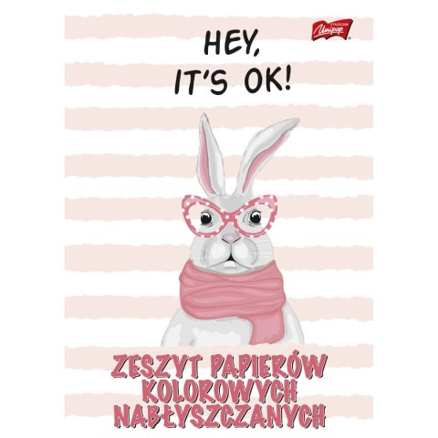 Zeszyt papierów kolorowych A5 90g 10k [mm:] 148x210 Unipap